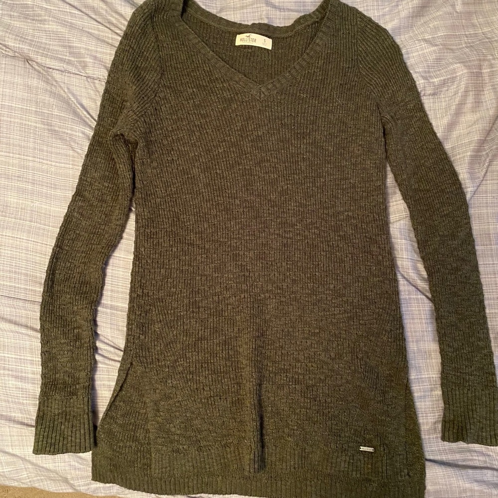 Olive Tunic Sweater